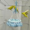 Thickened Parrot Nest Swing Warm Cozy Parrot Nest House Candy Color Breathable Bird Hanging Hammock Breeding Season