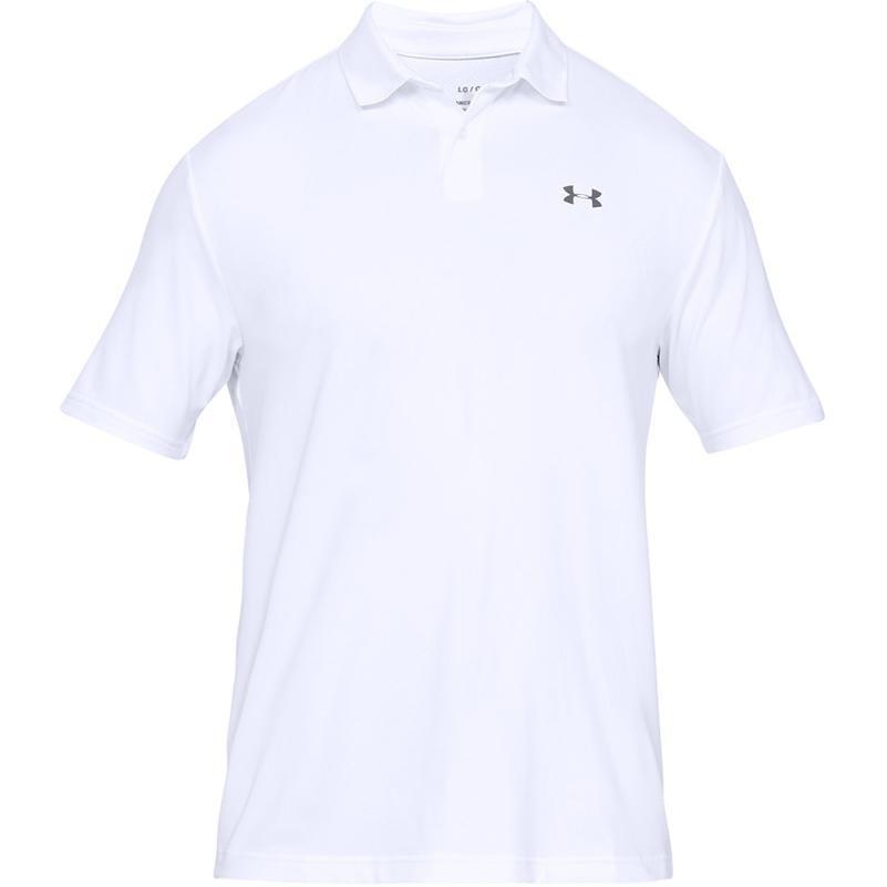 Under Armour Performance 2.0 Polo Shirt White Men s 1342080-100 XXL