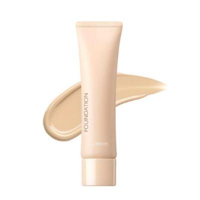 Saemmul Airy Cotton Foundation 30ml Lightweight Soft Matte Liquid Foundation Long-Lasting Smooth Finish K-Beauty Base Makeup