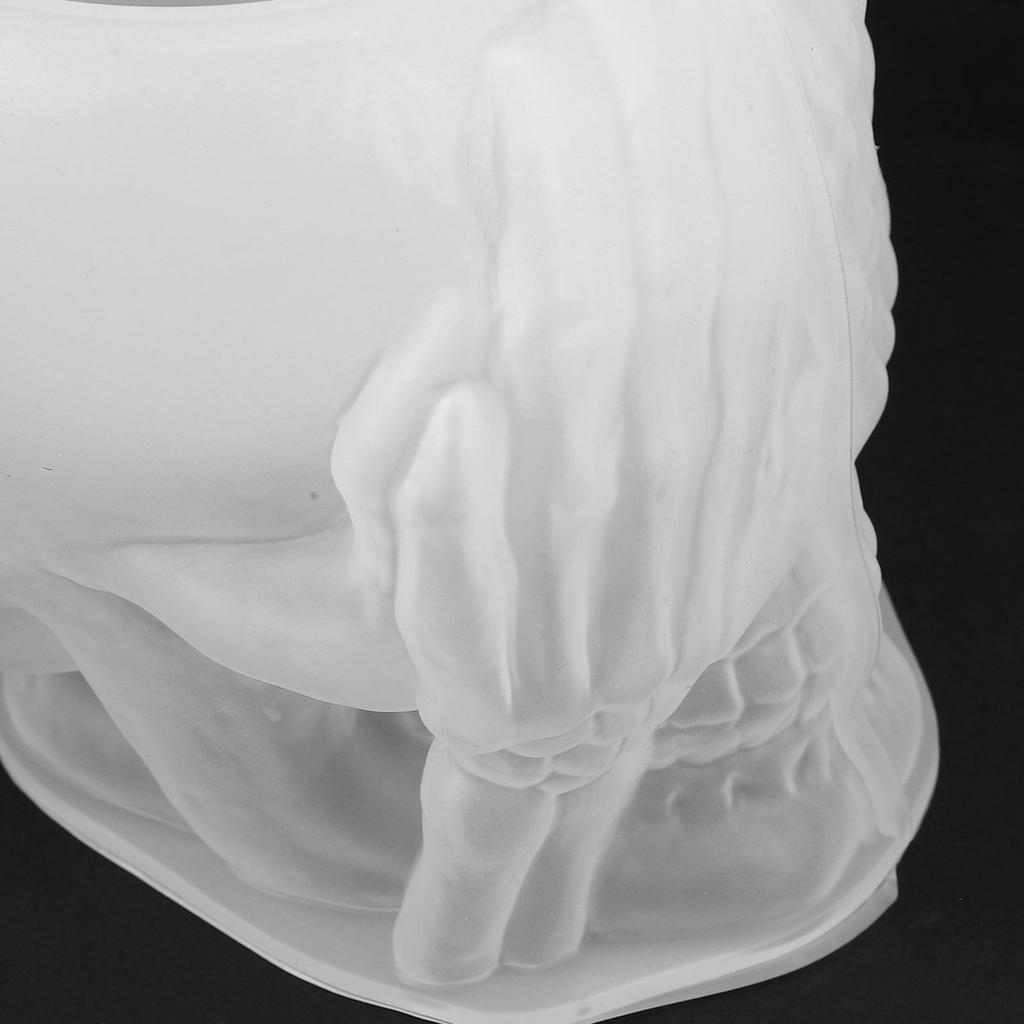 Halloween Skull Shaped Reusable Silicone Mold for DIY Holders Planters Pen Containers Home Decor Crafting Accessories