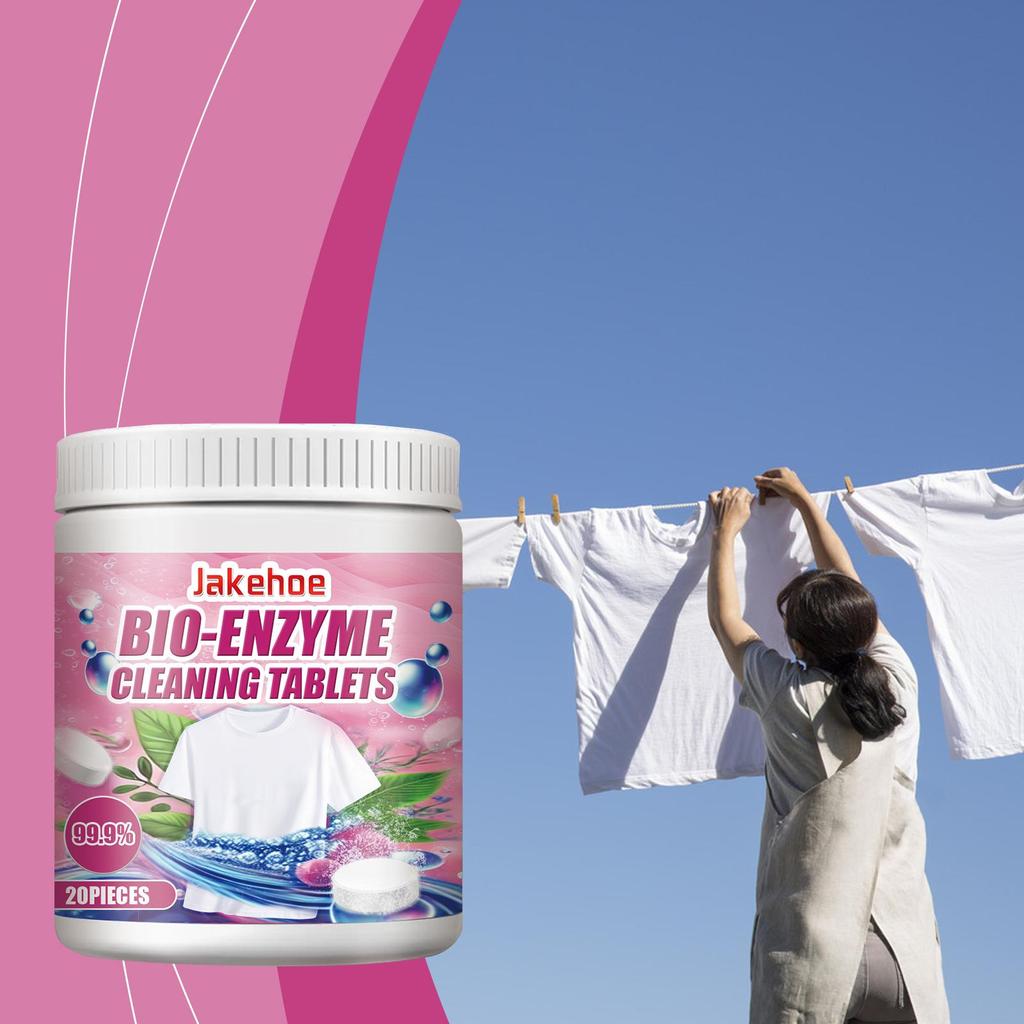 Laundry Stain Removal Foam Bio-Enzyme Explosive Salt Laundry Cleaning Stain Removal Foam