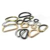 Metal Dee D Rings Buckles for Webbing Backpack Bag Parts Leather Craft Strap Belt Purse Pet Collar Clasp High Quality