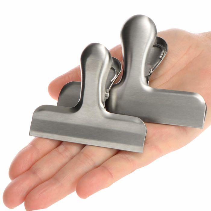 Pince ferme sachet - clip ferme sachet Com-four - CF14369