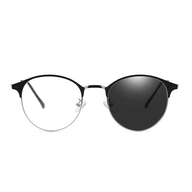 Photochromic Polarized Sunglasses Classic Anti Blue Light Blocking Sun Glasses for Men and Women Change Color Driving Eyewear