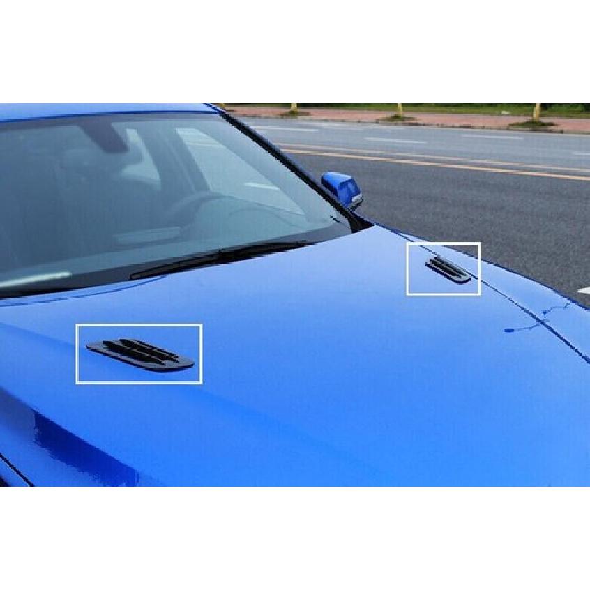 For BMW 5 Series M5 18-23 Carbon Fiber Engine Hood Air Outlet Vent Cover 2PC