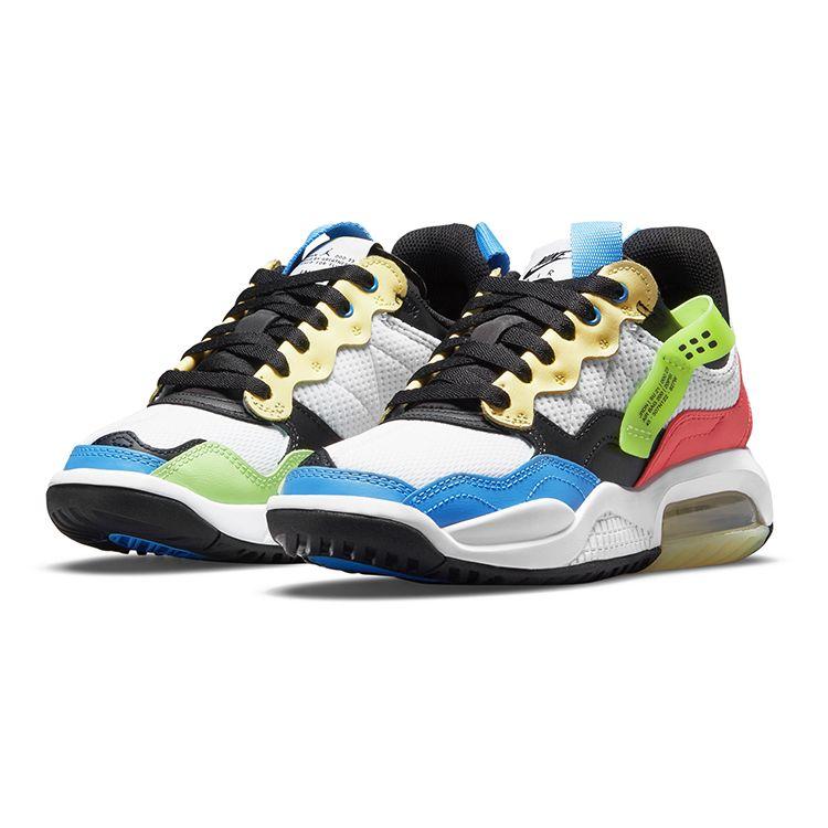 Air Jordan MA2 GS White Coast Kids Sneakers Multi-Color Light-Fusion-Red Black CW6594-110