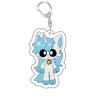 Catnap Hopscotch Bearhug Cartoon Keychain Acrylic Key Chain For Men Women Backpack Pendant Keyrings Gift