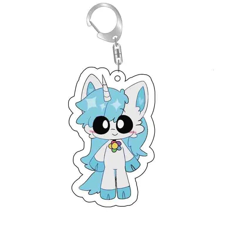 

Брелок с мультяшным классиком Catnap Bearhug, акриловый брелок для мужчин и женщин, подвеска на рюкзак, брелоки в подарок