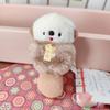 Otter Sea Keychain Cute Cartoon Girl Backpack Decorated Plush Dolls Pendant