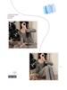 Women's Ins Camisole Three-Piece Set: Long Sleeve Top & Pants | Loose Korean-Style Autumn/Winter Home Wear