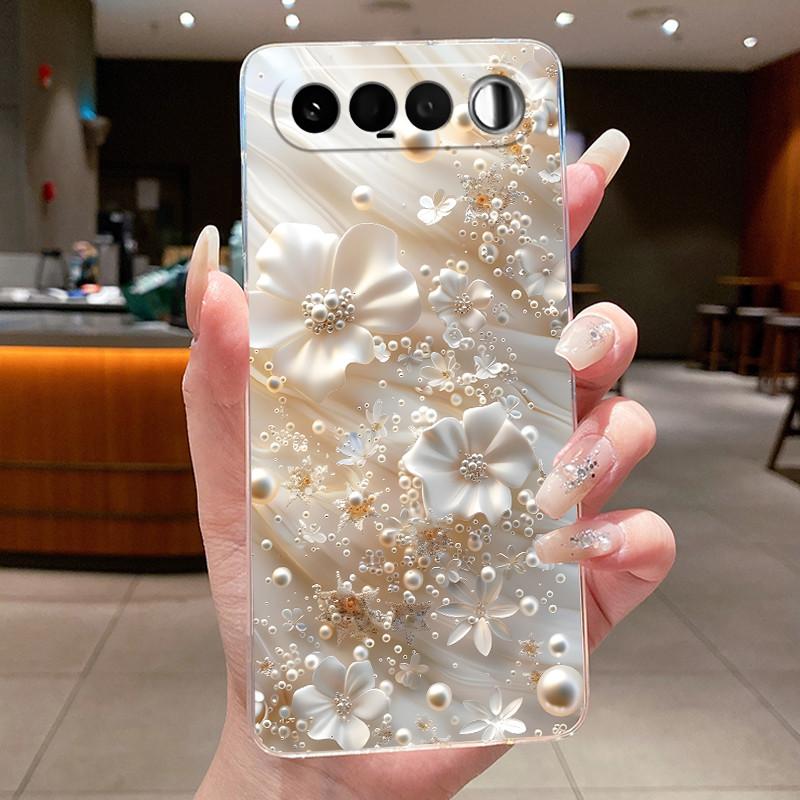 Phone Case For Realme 16 5G Fundas Capa Butterfly Bow Protective Casing Transparent Soft Silicone TPU Cover Coque