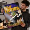 Mia Wallace Pulp Fiction Metal Poster Perfect Gift for Fans Lovers Personalized Wall Art Metal Sign for Wand Deko Room Ornaments