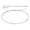 2Pcs High-Performance Dulcimer Strings Metal Instrument String Replacement for Dulcimer Accessories Excellent Sound Clarity and