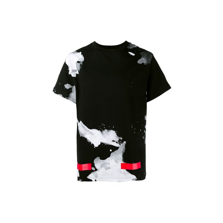 OFF WHITE T Shirts Men's Crew Neck Moderate Straight Fit OMAA002F161980239920