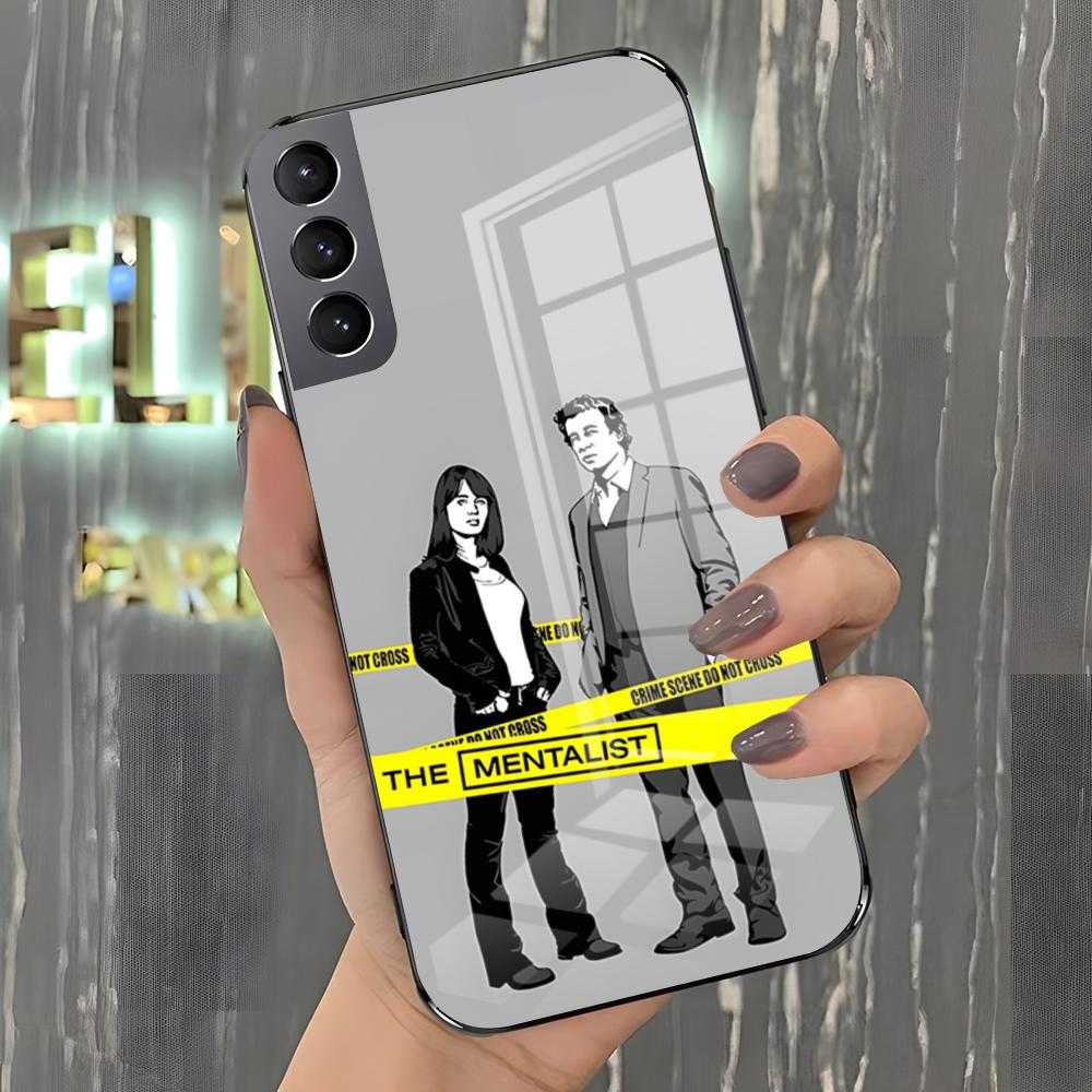 

Чехол для телефона TV The M-Mentalist для Samsung A25 A13 A33 5G A54 A36 A35 A56 A52 A14 Ударопрочный стеклянный чехол Samsung A35