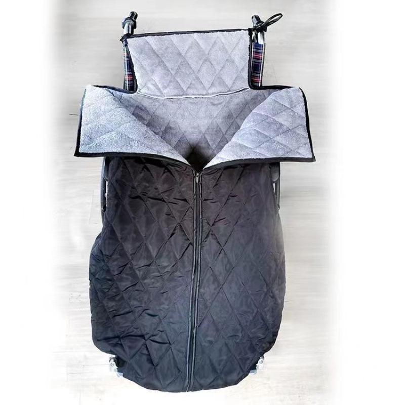 

Пожилой Дорожный Плед: Зимнее ветрозащитное, морозостойкое толстое одеяло для использования на улице в инвалидной коляске Cotton Thickened + Arctic Fleece