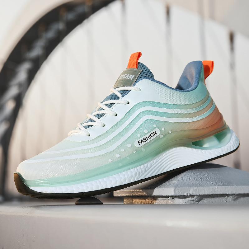 

Men s shoes summer fashion trend sports running shoes 2025 new breathable mesh shoes Korean version versatile casual trendy shoes 39