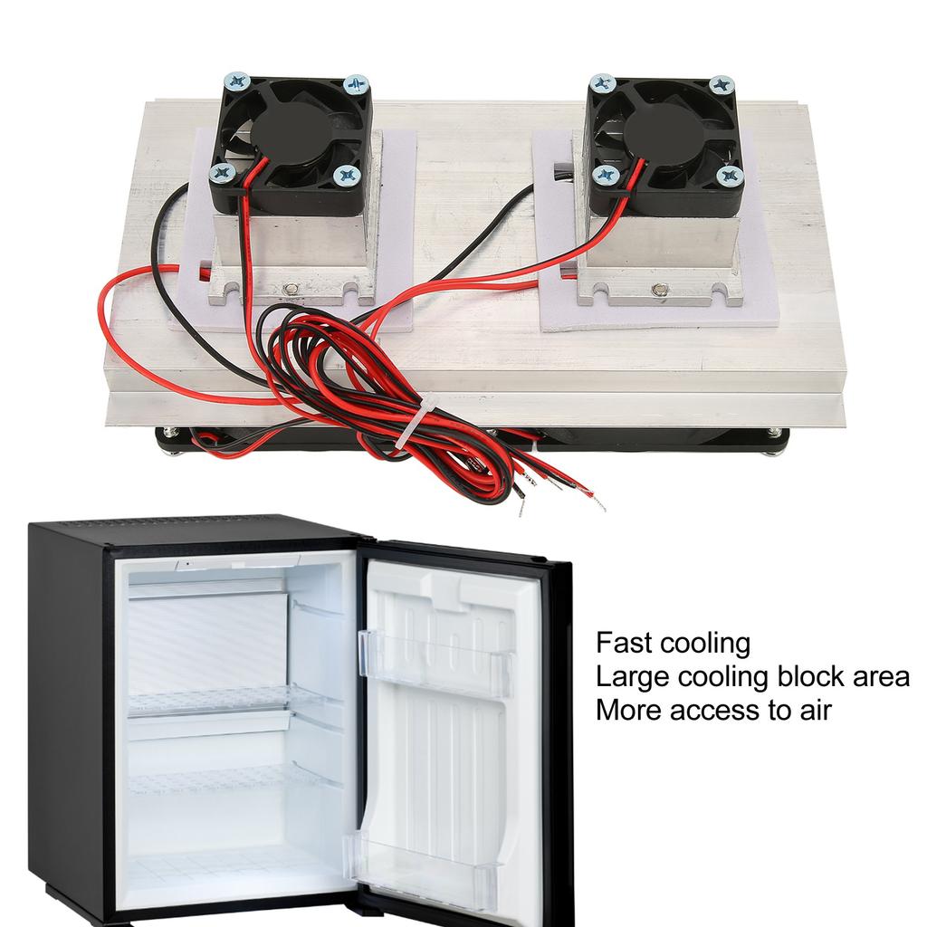 12V Thermoelectric Refrigeration Cooling System Semiconductor Cooling System for     Conditioner Fridge