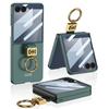 Samsung Z Flip7 Mobile Phone Case Ultra Thin Full Enclosure Film Integrated Z Ring Folding Mobile Phone Protection Case