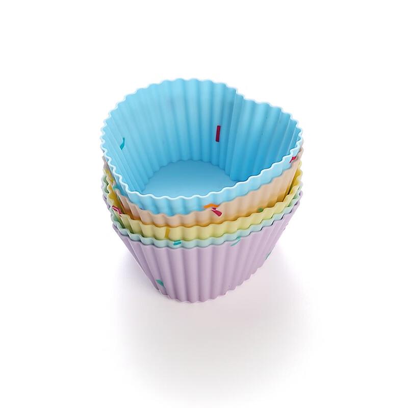 Набор силиконовых форм для выпечки в виде сердца