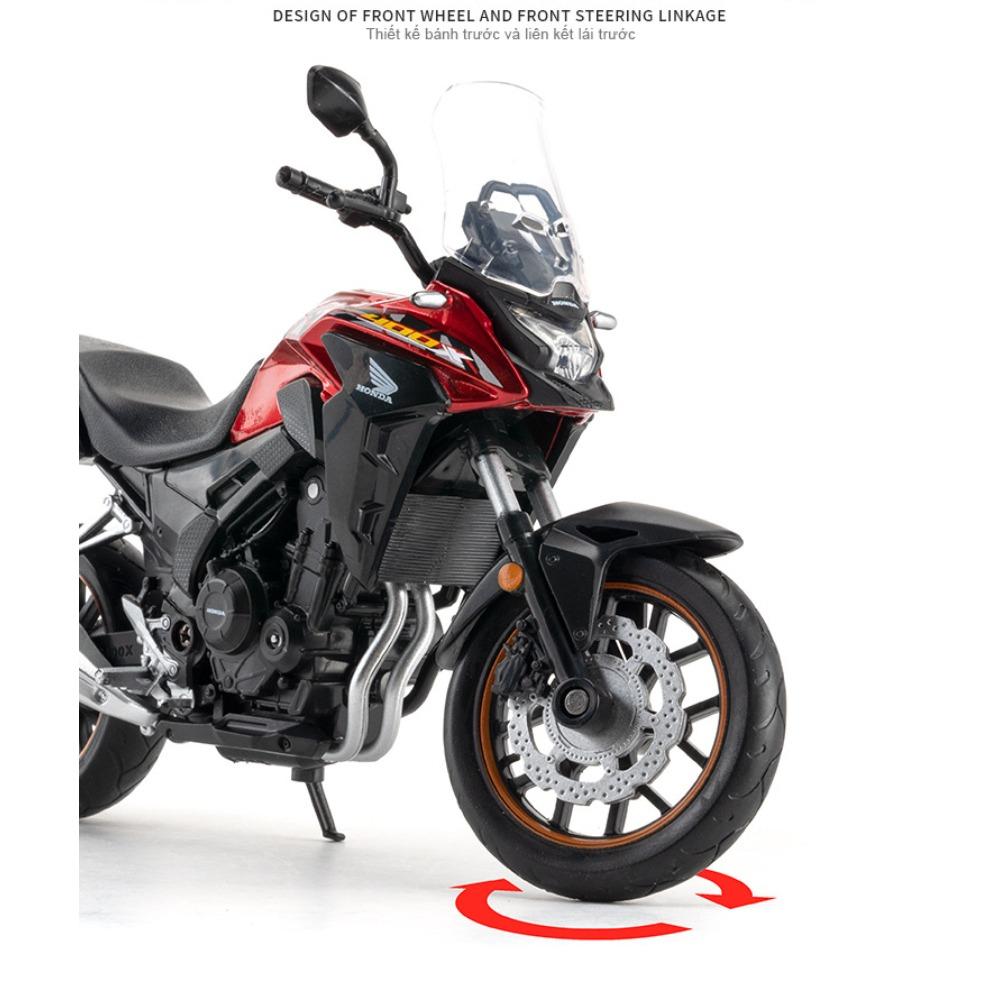Simulation 1/12 Alloy for HONDA CB400X Motorcycle Model Youngster's Toy Car Ornament Pull-Back Car Model Boy Toy Birthday Gift