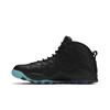 Air Jordan 10 Retro 'Shanghai' (Unisex) Black / Fierce Purple-Gamma Blue Vintage Basketball Shoes 310805 024