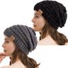 Unisex Winter Loose Beanie Thick and Soft Oversized Cable Knit Cap [REDESS] Hat,