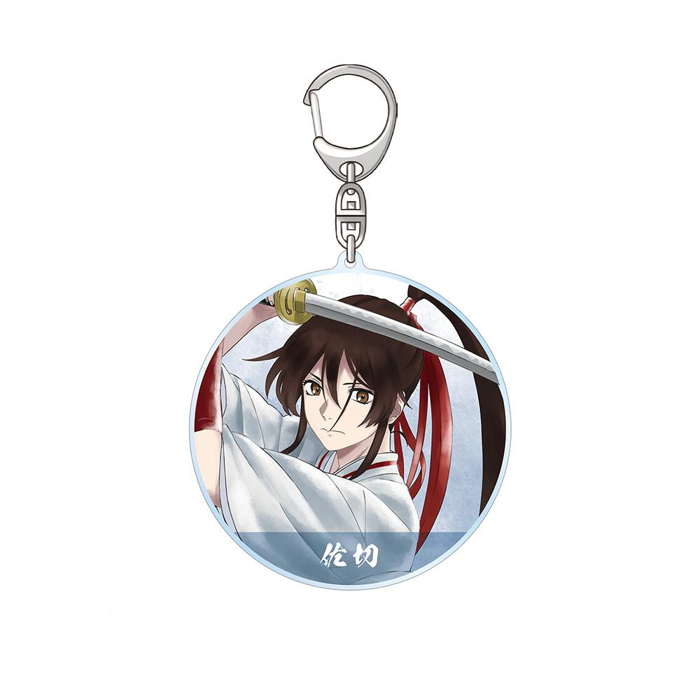 

Hell s Paradise Fuchi Yamada Asaemon Chōbei Aza Tōma Yamada Asaemon Yuzuriha Shion Yamada Asaemon Acrylic Keychain Bag pendant 6 cm