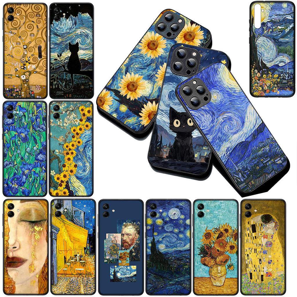 Cover for Apple iPhone 12 13 Pro Max Mini ProMax X XR Air XS 12Pro 13Pro Casing Phone Case Starry Night Van Gogh Sky Art