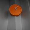 8inch Silent Wall Clocks Creative Non-Ticking Punch-Free Corner Wall Clock Bedroom Technology Luxury Art Home Decoration
