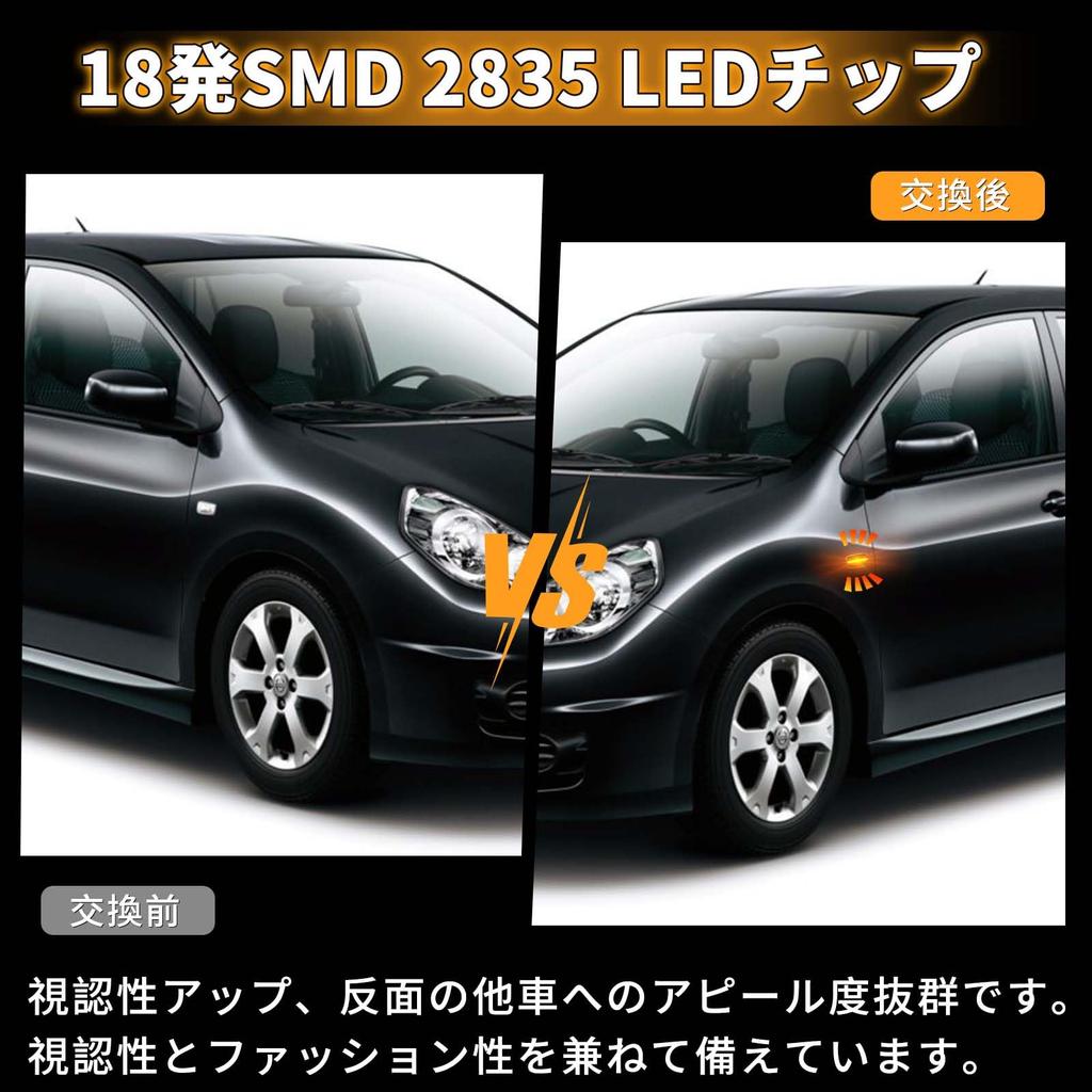NEIFILES Skyline gt-r R34 Murano z50 Side Marker LED Presage U31 Tiana J31 Wing
