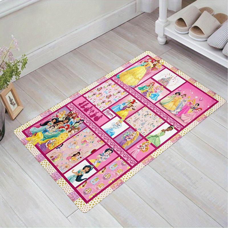 

1pc Princess Rug Anti Slip, Non Shedding, Ideal for Living, Bedroom & Laundry Handcrafted Home Decor 60cm by 90cm