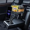 Car Cup Holder Tray with Swivel Base 360 Adjustable Car Cup Holder Expander