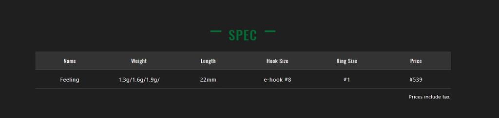 Jackall Timon Tearo Trout Spoon 3.1 grams 175 Daigo Greenbow (2300)