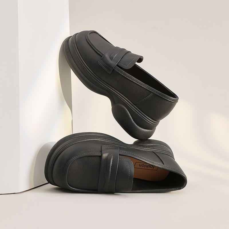 Low-top Shallow Mouth Women's Winter Fashion Super Soft Flat-bottomed Versatile Single Shoes