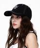ULUK Lucida Stitch Embroidered Ball Cap_Black