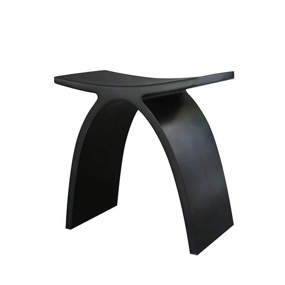 Bathroom Solid Surface Stone Stool Lavatory Small Bench Cloakroom Shower Chair Bath Step