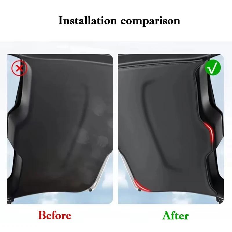 For BYD Seagull 2026-2026 Car Trunk Door Anti Kick Pad Tailgate Anti-Scratch Protect Sticker Cargo Liner Interior Accessories