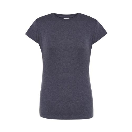 JHK Womens/Ladies Comfort Heather Regular T-Shirt