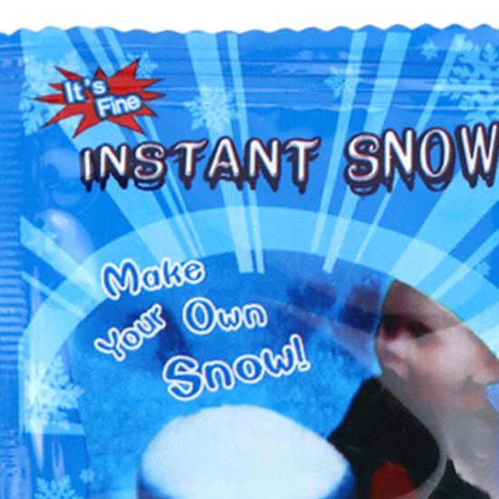 Fake Snow Powder Christmas Artificial Flake Faux Snow Powder Filler for DIY Crafts Holiday Decoration