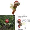 Farmhouse Fairy Resin Decor With Mushroom Figurine For Garden And Outdoor Display