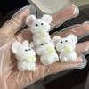 New Kawaii Squishy Handmade Silicone Hamster Flocked Seal Chicken Mini Guinea Pig Cute Girl Gift Diy Kids Toys Slow Rebound
