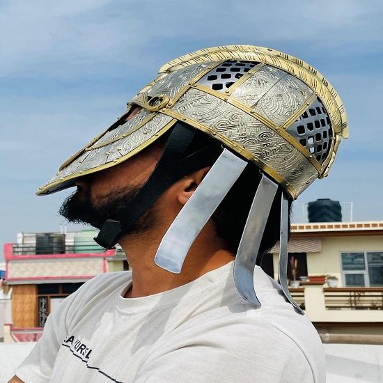 Medieval Vendel Valsgrade Helmet Warrior Knight Helmet Cosplay Armor Larp Costume Gift Item