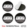 BBS Metallböjd Yta Bilfälgslock Dekaler 4ST 56mm 60mm 65mm 70mm BBS Däcknavsdekal Röd Guld Svart Silver
