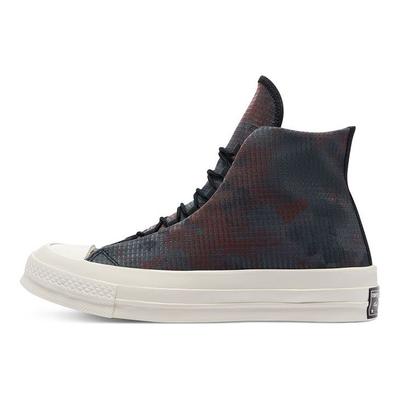 Chuck Taylor All Star 1970s High Top Retro Versatile Canvas Shoes Unisex Sneakers Black Gray 170903C