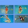1 Pair Body Shaping Water Aquatics Dumbbell Floating Pool Exercise Dumbbell  Exercise