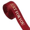 10 Yards/Roll 25mm Width Printed Ribbon Just For You Print Polyester Material Wrapping Ribbon 10 Yards/Roll