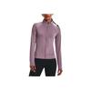 Under Armour Rush Solid Logo Zip Sports Jacket Women Jacket Mist-Purple 1379044-500