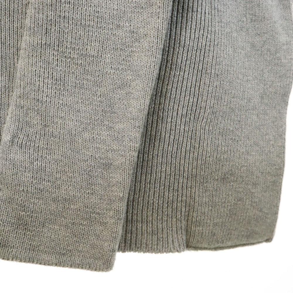 PLAIN PEOPLE wool blend Long sleeve knit poncho 9 gray Women Used