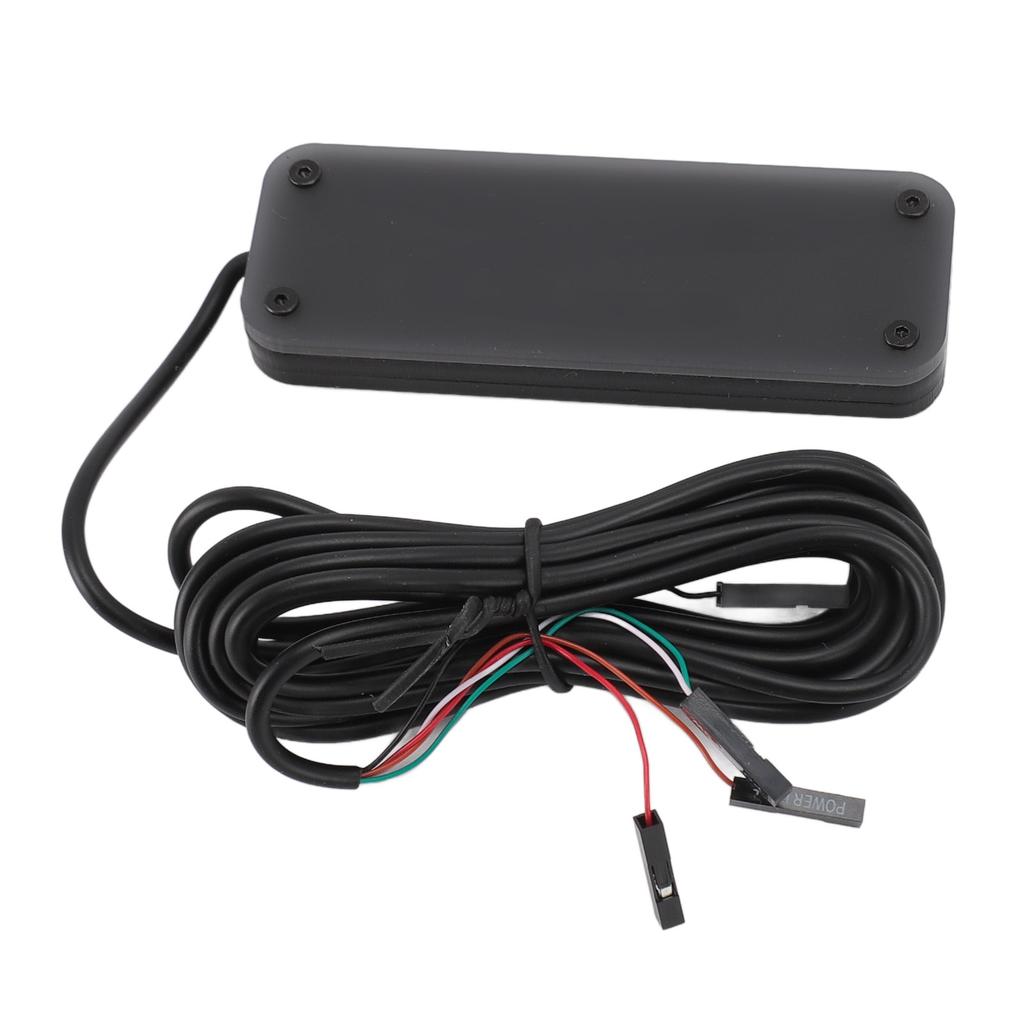 Touch Schiebe Desktop Computer Netzschalter RGB Beleuchtung Externer PC Ein Aus Netzschalter für Büro 2m   6.6ft